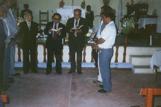 Ceremonia de Constitución a Iglesia.